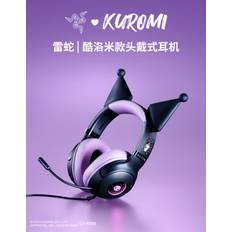 Pink gaming headset Razer X Kuromi Wired Headset Headphone - Pink