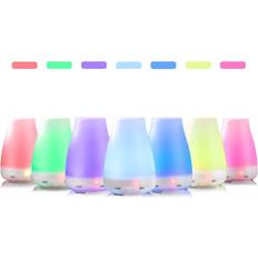 Massage- & Relaxation Products Greenzech (UK Plug) Ultrasonic Humidifier Waterless Auto Shut-off Aromatherapy Oil Cool Mist Diffuser With Color LED Lights