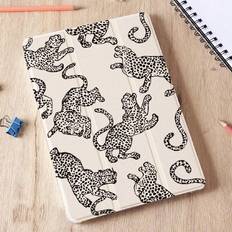 Samsung Galaxy Tab A8 Tablet Cases Shein Leopard Print Protective Tablet Case Compatible With IPad Pro th Gen Pro th Gen Pro Th Gen IPad Mini Samsung Galaxy Tab A