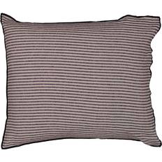 Gripsholm Flanell 50x60 cm - Black Stripe Örngott