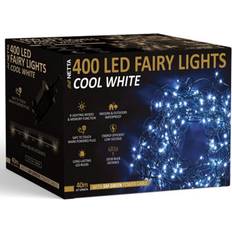 Netta 400 Led 40M Fairy Lights Outdoor And Indoor Plug In - Cool White String Light