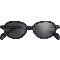 Moncler Caprice Oval Sunglasses - Matte Black