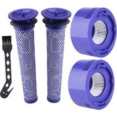 Pre-Filters and 2 Pack HEPA Post-Filters for Dyson V7, V8 Animal and V8 Absolute Cordless Vacuum
