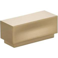 PatioPlus Center to Center Cinder Cabinet Knob Satin Brass 2.25 in