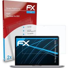atFoliX 2x Screen Protector For Apple MacBook Pro 2022 Clear