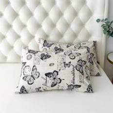 Shein 1pc 100% Polyester Butterfly Envelope Pillow Case, Without Filling Hovedpudebetræk Multifarve (45x45cm)
