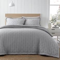 Catherine Lansfield Cosy Nori Soft Sherpa 220 x 230 cm Bedspread Duvet Cover Silver (230x220cm)