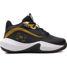 Under Armour Preschool Lockdown 7 - Black/Metallic Gold