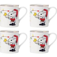 Lenox Snoopy Christmas Mug 14fl oz 4pcs