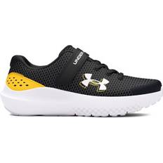 Under Armour Pre-School Surge 4 AC - Black/Taxi/White