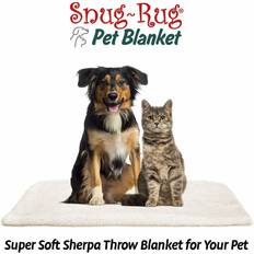 Pet Blanket Cream Throw Dog Cat Fleece Puppy Large Medium Small Bed