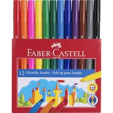 Tusjpenner Faber-Castell Jumbo Felt Tip Pen 12-pack