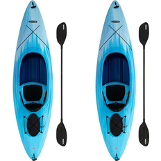 Plastic Kayaking Lifetime Cruze 100 Sit-In Kayak Sky Fusion, 2-pack