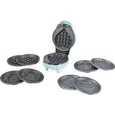 Waffle Makers Giles & Posner Mini Waffle Maker 5-in-1 Non-Stick