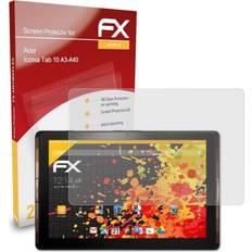 atFoliX 2x Screen Protection Film For Acer Iconia Tab 10 A3-A40 Matt Shockproof