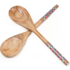 Wood Serving Spoons Romimex Mango Wood Serving Spoon 2pcs