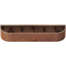 Kleiderhaken Audo Copenhagen Epoch Rack L50 Dark Oak 50 cm Kleiderhaken