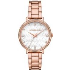 Michael Kors Watches sale Michael Kors Pyper Three-Hand Rose Gold-Tone Alloy MK4594