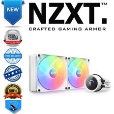 NZXT Refroidisseurs d'Eau pour CPU NZXT Kraken 280 RGB White AIO CPU Water Cooler 280mm 2x140mm