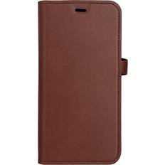 Klapphüllen Buffalo Wallet Case 2-in-1 3 Card MagSeries Brown iPhone 15 Plus