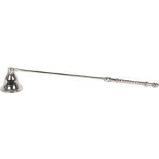 Metal Candles & Accessories Elegant Silver Candle Snuffer 25 cm - Grey - 30 x 30 x 10 cm Candle & Accessory