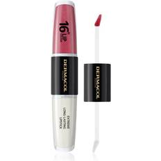Dermacol Læbeprodukter Dermacol 16H Lip Colour Langtidsholbar læbestift og læbeglans Skygge 39 2x4 ml