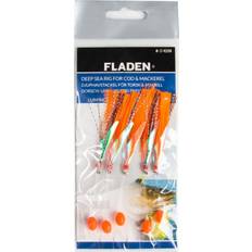 Fladen Fladen Luminous silk 5 hooks size 1/0 orange