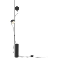 Muuto Golvlampor & Markbelysning Muuto Post Black Ø9,5 x 136.2 cm Golvlampa