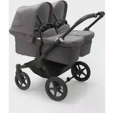 Bugaboo Donkey 5 Duo Styled By You Pushchair Black/Grey Melange/Midnight Black