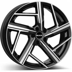 Bilfälgar Mak Qvattro Blk/pol 8.5x21 5/112.00 ET38 B57.1