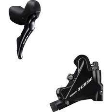 Shimano 105 STI Bremsegreb Højre Sort ST-R7020R Og BR-R7070R