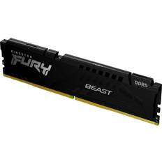 16 GB - 6000 MHz - CL36 - DDR5 RAM Kingston FURY Beast 16GB DDR5 RAM 6000MHz DIMM 288-PIN On-die ECC CL36