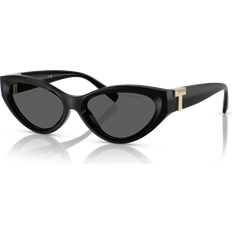 Tiffany & Co. Herre Solbriller Tiffany & Co. Unisex Elegant Cat Eye Briller Black