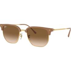 Ray-Ban Clubmaster Sunglasses - Beige/Gold