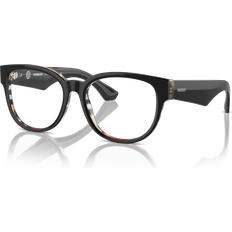 Multifarvet Brille Burberry BE2410 4121 53 Briller Kvinder Black