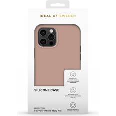 iDeal of Sweden Silicone Case iPhone 12/12P Blush Pink