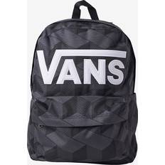 Black - Unisex School Bags Vans Old Skool Drop V Backpack - Black/Grey