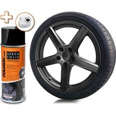 Automotive Paints & Laquers on sale Foliatec Spray Film Anthracite Metallic Single Grey