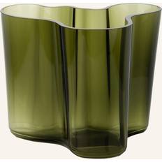 Iittala alvar aalto vase Iittala Alvar Aalto Moss Green Vas 16cm