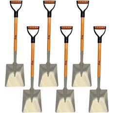 Snow Shovels Ashman Square Head Aluminum Shovel 6pack