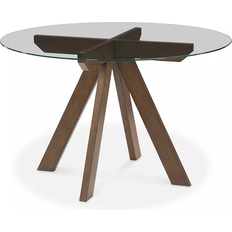 Macy's Gardley Brown Dining Table 48"