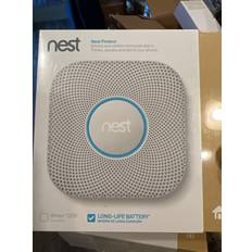 Surveillance & Alarm Systems Google Nest Protect Battery Smart Smoke/Carbon Monoxide Alarm S3000BWES