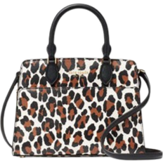 Kate Spade Madison Spotted Animal Printed Small Satchel - Cream Multi