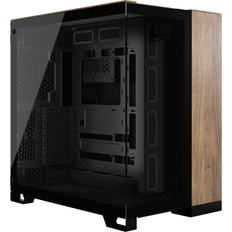 Corsair 6500X Mid-Tower Dual Chamber PC Case Black/Walnut