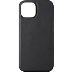 iPhone 15 læder MagSeries-etui (sort)