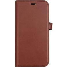 Buffalo 2-i-1-korthållare för iPhone 15 Brun