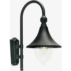 Lighting Elstead Lighting Firenze Outdoor Dome Lantern 1 Black IP54 E27 Wall light