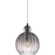 A - Indendørsbelysning Loftlamper Halo Design Ball Smoke Pendel 25cm