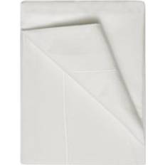 Egyptian Cotton Bed Sheets Belledorm 400 Thread Count Egyptian Cotton Flat - Ivory (Double 4'6) Bed Sheet White, Beige