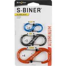 Nite Ize S-Biner SlideLock Aluminum Combo Karabinerhaken 3 St